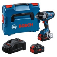 Akumuliatorinis smūginis veržliasukis BOSCH Biturbo GDS 18V-1600 HC LB 2x8.0Ah PrC